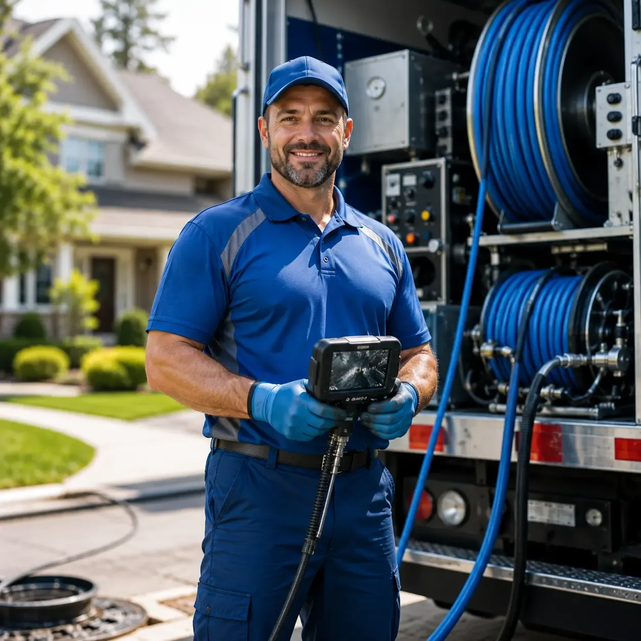 Local outdoor drain cleaning specialists in Dover, OK